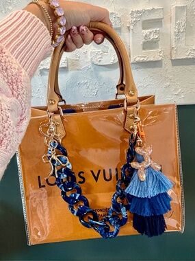 Upcycled Authentic Louis Vuitton Shopping Bag